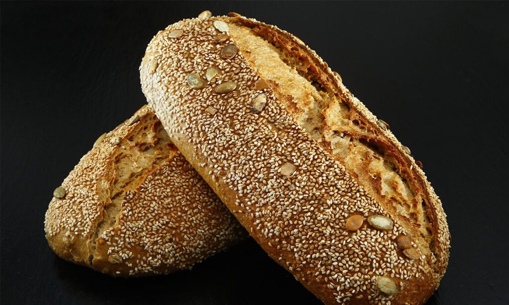 Lupinenmehl für das Backen von Broten